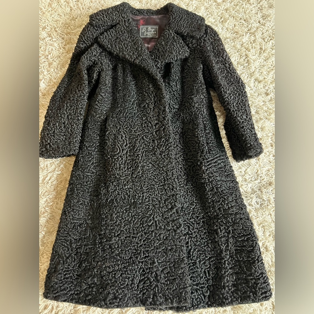 Vintage Persian Lamb Fur Women’s Coat